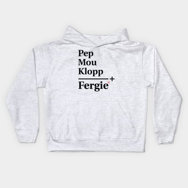 Fergie the Genius (2) Kids Hoodie by MUVE